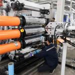 PVC Transparent Curtain Production Line Soft PVC Sheet Extrusion Machine
