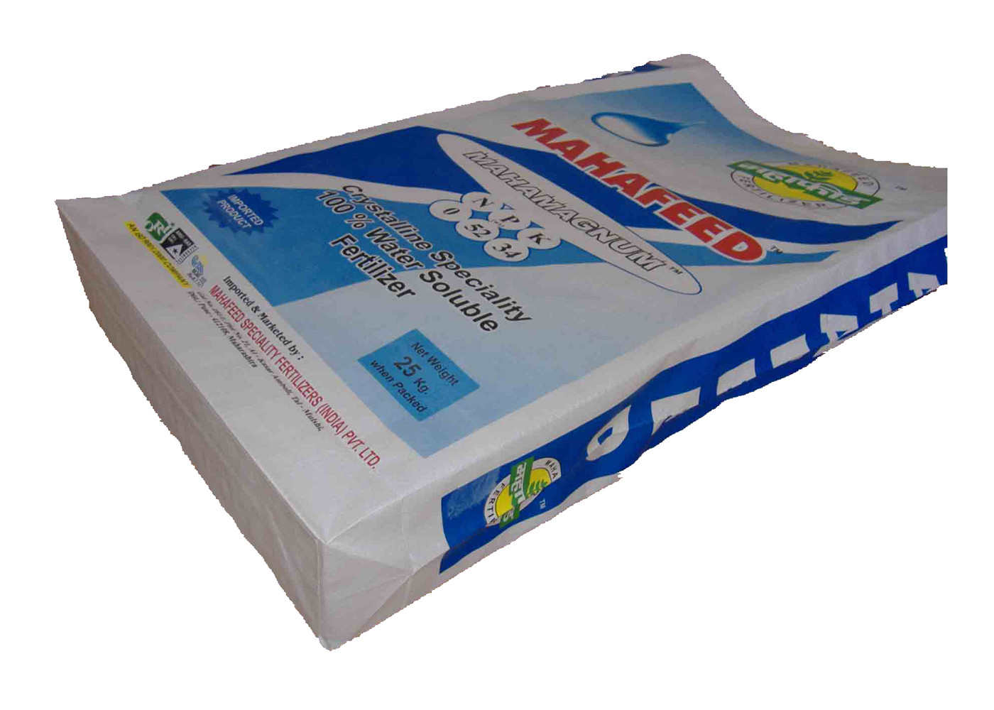 Polypropylene Fertilizer Packaging Bags 10KG / 25KG
