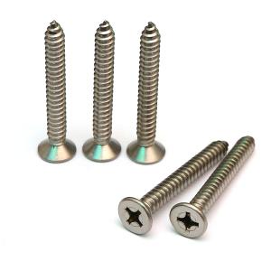 Wholesale 316 Stainless Steel Countersunk Flat Head Self Tapping Screws DIN7982 Corss Drive Socket from china suppliers