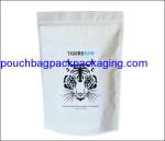Stand up pouch, Aluminum Foil Protein Powder Bag Dried Snack Packaging