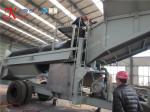 Mine Equipment 75tph 150t/h Gold Trommel Wash Plant rotary drum scrubber