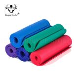 Full Thick Non Slip Workout Mat , Fitness NBR Yoga Mat With High Density