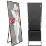Indoor P2.5 Smart LED Poster Display 640x1920mm Floor Standing