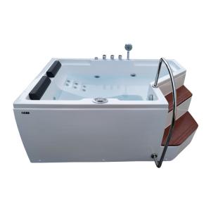 Wholesale 70&quot; Soaking Free Standing Air Massage Tub Drop In Home Sitting With Stairs from china suppliers