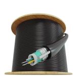 Outdoor Duct GYXTW Cable 2-24 Cores G652D SM PE jacket Centroltube Aerial