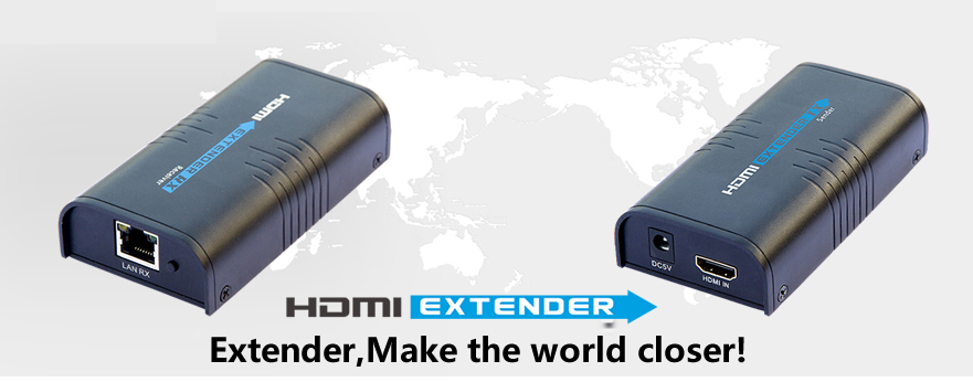 HDMI extender over lan (HDMI Extender over cat6), IP Extender ZY-HD373