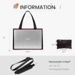 LOVEVOOK LAPTOP BAG FOR WOMEN 15.6 INCH LAPTOP TOTE WORK BAG PROFESSIONAL
