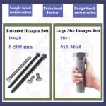 Stainless Steel 304 316 DIN931 DIN933 Hex Head Bolts with Customized Service
