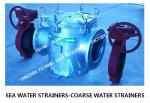 Q235CARBON STEEL GALVANIZED LOW SUBMARINE DOOR COARSE WATER FILTER, DIRECT