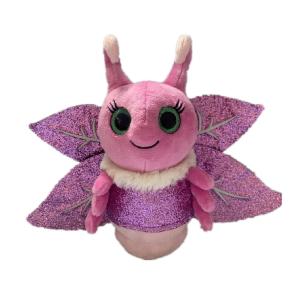 Wholesale Purple Fluorescent Fabric LED Plush Toy Fireflies/ Butterflies 20Cm from china suppliers