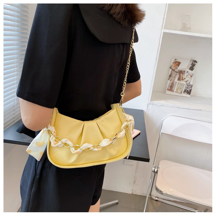 Polyester Lining Folded Cloud Bag Fashionable Handbags for Ladies from Top Handbag