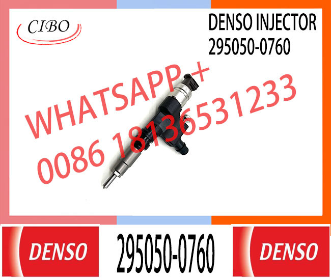 Common Rail Injector 23670-E9260 295050-0760 for Toyota Dyna XZU610D-TWTMB3 N04C diesel injector 23670-E9260 295050-0760