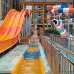 Extreme Speed Slide Fiber Glass Water Park Rides