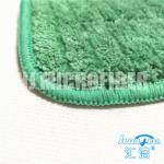 80% Polyester and 20% polyamide green Micofiber Hard wire drawn coral fleece