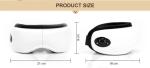 World best selling products eye care massager with music and heat compression