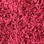 EPDM Rubber Granules Interlocking Exercise Mat Fire Resistant Green