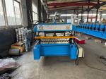 762mm 0.12-0.4mm corrugated roll forming machine in Indonesia Raw material: GI