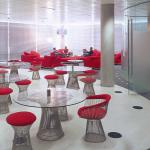 VIP White Black Metal Mesh Dining Chairs Outdoor Luxury Lounge Waiting Room