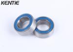 Motor MR74RS Radial Deep Groove Ball Bearing Blue Rubber Seals 60000rpm 4 * 7 *