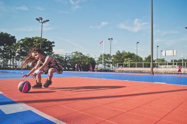 30x50 Feet Home Sports Court PP Interlocking Modular Sport Outdoor Flooring