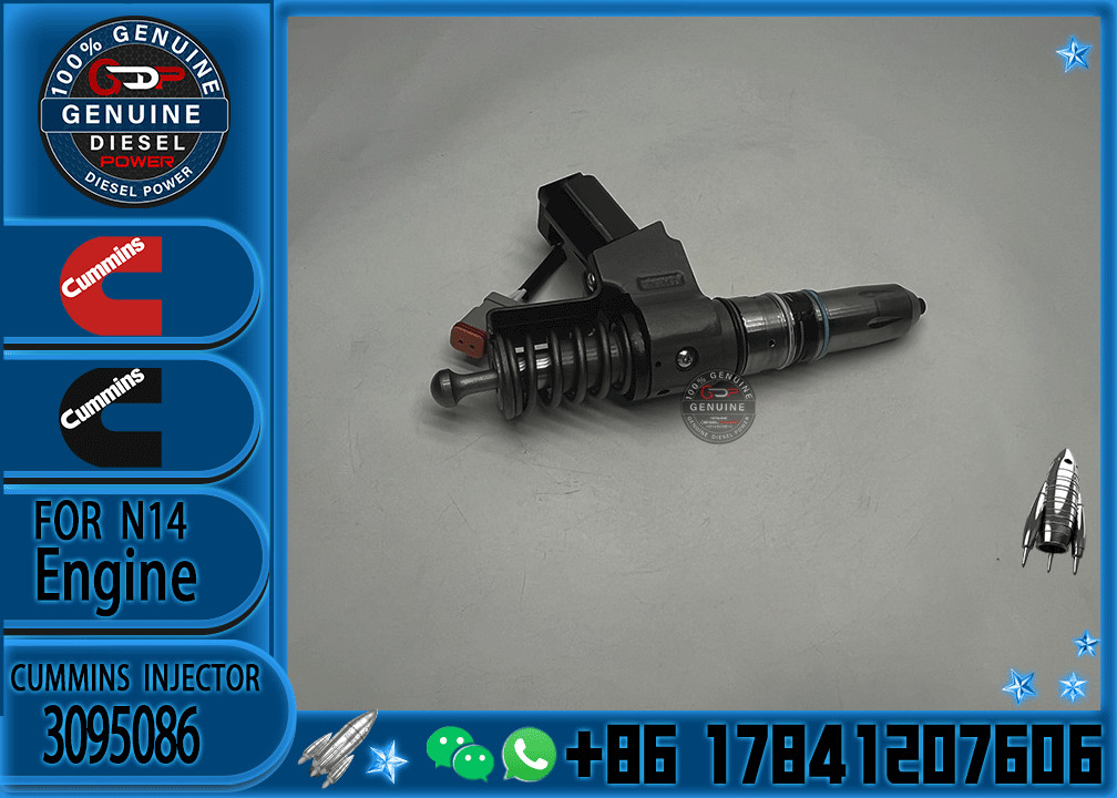 New High Quality Diesel Spare Parts Common Rail Fuel Injector 3411691 3411765 3087733 3095086 3411767 For CUMMINS QSN14