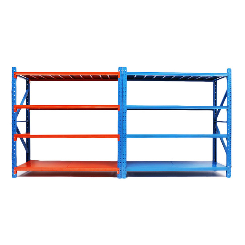 4 Shelf 600mm Boltless Metal Shelving Units Pallet Racking Mesh Shelves Garage