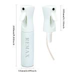 Printing Customized 300ml Mist Spray Bottle Empty Plastic Cosmetics Packaging