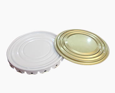 283mm Metal Paint Can Lids 0.23mm Thickness 10mm Depth For Bottom
