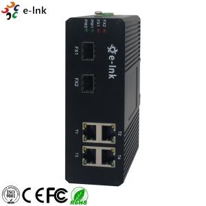 Wholesale 10/100/1000T 132W 57VDC Industrial Ethernet POE Switch 2 Port 1000X from china suppliers