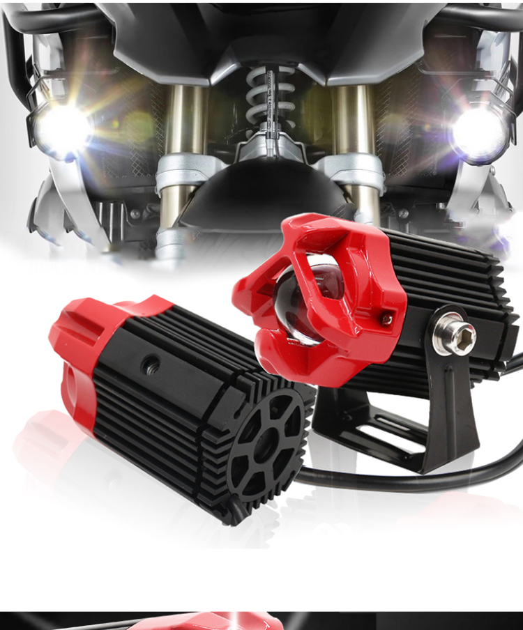 new car detailing light laser led light lens long range lamp off-road vehicle roof refitting headlamp led headlight kits