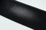 13.5oz Super Dark Black Color Denim Fabric Rigid 100% Cotton Recycle Yarn For