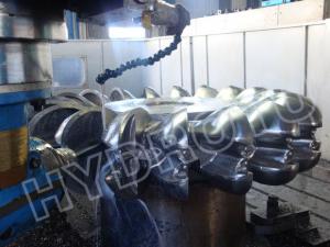 Wholesale Stainless steel 0Cr13Ni4Mo Forged CNC Pelton Turbine Runner / Pelton Wheel with Diameter Below 2.5m from china suppliers