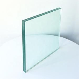 Wholesale 5mm 0.38 Milky White PVB 5mm Super Clear Tempered Laminated Glass for Office Building from china suppliers