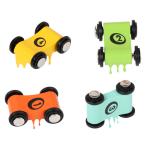 Wooden Four Track Glider Children'S Mini Inertial Return