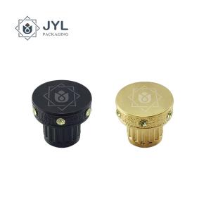 Wholesale Custom Zamac Perfume Bottle Caps For Luxury Niche Perfume Brands Arabian Style from china suppliers