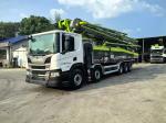 ZLJ5540THBSF 67m 2021 Zoomlion Used Concrete Pump Truck Scania Chassis National