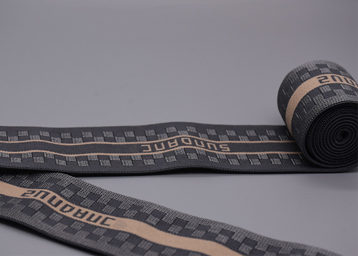 Double Sided Recycled Jacquard Elastic Band Custom 40mm For Garments