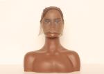 Pvc Personal Use Mannequin Head With Shoulders adult size Human Skin