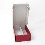 Pantone Color Corrugated Paper Mailer Wine Shipping Box