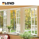 Industrial Aluminum Double Glass Windproof Casement Windows Replacement For