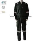 Oil Gas Lightweight Fr Coveralls / Industrial Workwear Cotton Fr Rated Coveralls