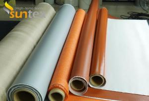 Wholesale China Manufacturer Thermal Insulation Silicone Coated Fiberglass Cloth welding blanket from china suppliers