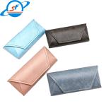 Unisex Soft Leather Spectacle Cases With Interior Flannel SGS Certified