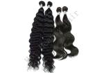 Grade 5A 360 Frontal Wig Body And Deep Wave Brazilian Remy Human Hair Extensions