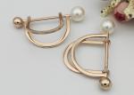Durable Corrosion Resistance Ladies Shoe Buckles Easy Put On With A Big Pearl