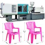 Energy Saving 13.6kw ABC-1000 Injection Molding Machine with 1590g Shot Weight