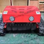 Crawler Type Four Wheel Hybrid Remote Control Lawn Mower 20mm-180mm Cutting