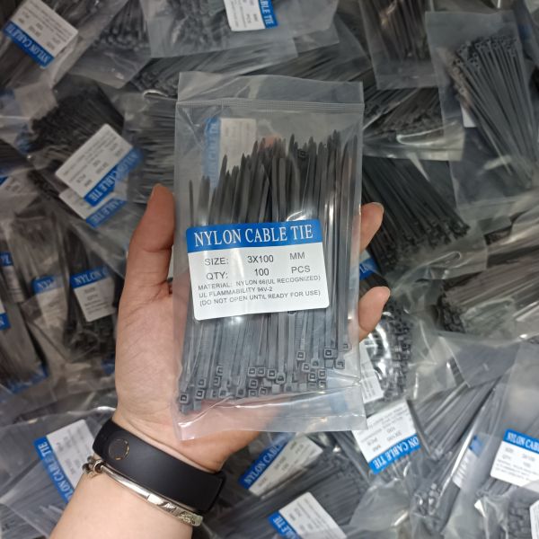 Cable Ties Plastic Wraps 66 Nylon Cable Tie 4.8*300mm Custom 8 Inch Free Shenzhen China Custom Logo Printed Accept Small