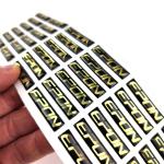 Brand Logos Epoxy Dome Stickers 3M Adhesive Plastic Sticker Printing