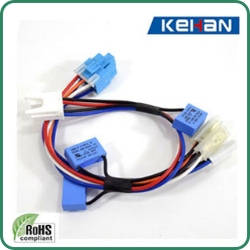RoHS and ISO Compliant Car Stereo Wiring Harness for Customized Automobile CD Players